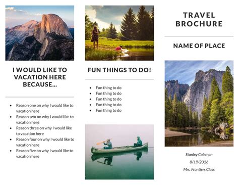 Free Travel Brochures .